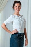 BLUSA COM PREGUINHAS